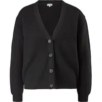 S.Oliver Cardigan aus Baumwollmix Black 40