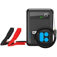 Xlayer Notstarthilfe-Powerbank Off-Road 12.000 mAh mit Kompressor,