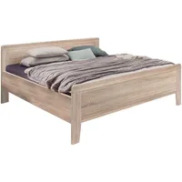Wiemann Holzbett WIEMANN "Bern", beige (eiche, sägerau, dekor, eiche,