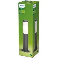 Philips Sockelleuchte grau 45,0 cm IP44 ohne Leuchtmittel