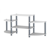 Hti-Living Regal Stack mit 6 Ablageflächen Weiß