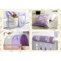 TICAA Kinder Hochbett Zubehör Set 4-teilig