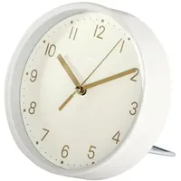Hama Wanduhr Madeira weiß Kunststoff, Ø 16,0 cm