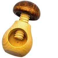 Neustanlo | Nussknacker | Pilz Design in Braun |
