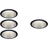 Paulmann Paulmann, Wandleuchte + Deckenleuchte, Aktions-Set 4x Cole Coin