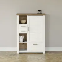 Set One by Musterring Highboard York Dekor Pino-Aurelio /