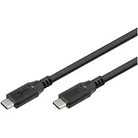 Goobay USB-C Kabel 100 W schwarz 10 Gbit/s