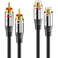 Sonero 2x Cinch Stereo Verlängerung 5,0m