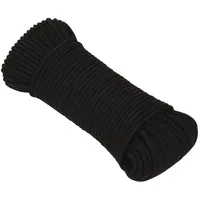 VidaXL Arbeitsseil Schwarz 5 mm 500 m Polyester