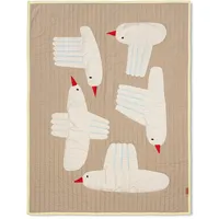 Ferm Living Decke, | Bird Quilted Blanket