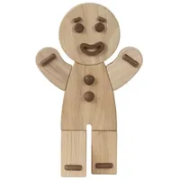 Boyhood Gingerbread Man Holzfigur, Eiche