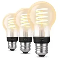 Philips Hue, White Ambiance Filament A60 E27 - 3-Pack