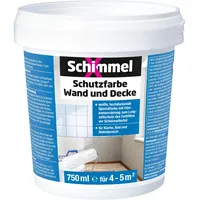 SchimmelX Schutzfarbe Weiß 0,75 l
