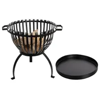 Esschert Design Feuerkorb Set 61 x 50 x 55