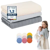 Furora baby Mulltücher Baby 80x80 cm XL groß |