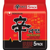 Nongshim Nong Shim Instantnudeln Shin Ramyun 5x120g (5er-Pack)