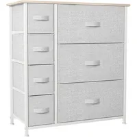 YITAHOME kommode mit Schubladen, Schrank mit 7 Schubladen aus