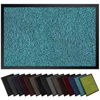 Gentle North Hochwertige Fußmatte türkis 40x60cm groß für Innen