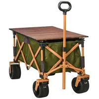 Outsunny Bollerwagen faltbar grün