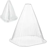 Relaxdays Pflanzenhut 10er Set HxBxT 22 x 19 x