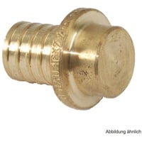 Rehau Blindstopfen RAUTITAN RX+ Rotguss, 20 mm, für Trinkwasser-/Heizung