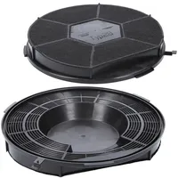 McFilter | 2x Aktivkohlefilter Ø240mm Type28 für Dunstabzugshaube Alternative