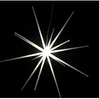 Lex Leuchtstern Lichterstern Lichterkette Weiß Batterie 14 LEDs 8