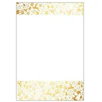 LUMA Motivpapier Goldregen Motiv DIN A4 100 g/qm 50