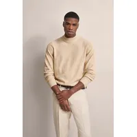 Bugatti Rollkragenpullover BUGATTI, Herren, Gr. 3XL, beige, 80% Wolle,