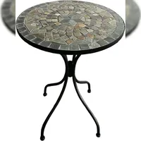 Mojawo Mosaik Mosaiktisch Ø 60 x 70 cm Mehrfarbig