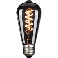 LUXULA LED Filament Leuchtmittel SPIRAL E27, 4W, 40lm, 1800K,