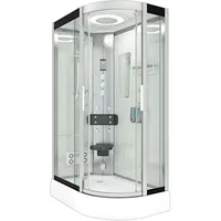 SeniorBad Duschkabine Komplettdusche Fertigdusche Dusche D60-70T1R 80x120 cm