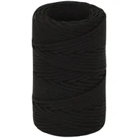 VidaXL Arbeitsseil Schwarz 2 mm 500 m Polyester