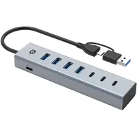Conceptronic HUBBIES20G 7-Port USB 3.0 Hub, 5Gbps, USB-C x