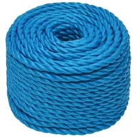 VidaXL Arbeitsseil Blau 12 mm 25 m Polypropylen