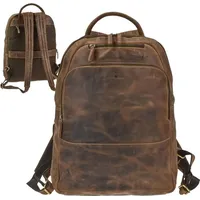 GREENBURRY Rucksack Vintage braun