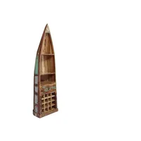 MASSIVMOEBEL24.DE Nature of Spirit Regal Boot Indisches Altholz, Farbe:Mehrfarbig