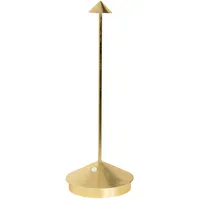 Zafferano LED Akku-Tischleuchte Pina Pro 2,2W, 2200K/2700K/3000K, 130-150lm, blattgold