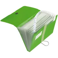 Herlitz Fächermappe PP 12 Fächer apfel