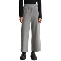 Marc O'Polo DENIM Culotte mit stylischem Pepita-Muster schwarz XS