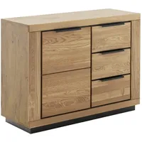Möbelando Kommode >GRENO< in Wildeiche geölt, zeitlose Optik, in