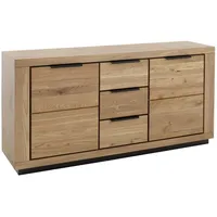 Möbelando Sideboard >GRENO< in Wildeiche geölt, Zeitlose Optik, in
