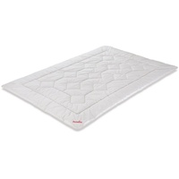 Paradies Ganzjahresbett BL 155x220 cm weiß Bettdecke Vierjahreszeitenbett -
