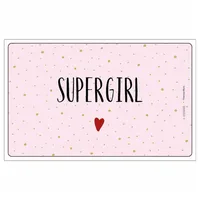 Ppd Schneidebrettchen Supergirl Frühstücksbrett