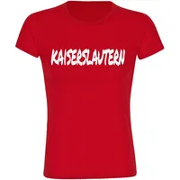 Multifanshop Damen T-Shirt - Kaiserslautern - Textmarker - Druck