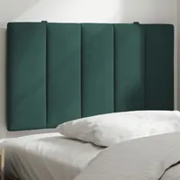 VidaXL Kopfteil-Kissen \"Hanko\" Dunkelgrün 90 cm Samt
