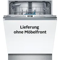 Constructa CG6VX02ETE, Vollintegrierter Geschirrspüler »CG6VX0O2ETE«, 13 Maßgedecke, silberfarben