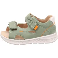 Superfit Jungen Lagoon Sandale, Hellgrün Orange 7500, 26 EU
