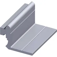 Alfer Anschlag 23,5 x 50 mm Aluminium für Säulenprofil