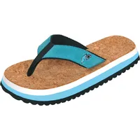 F2 Damen Schuhe Beach Slipper Flip Flops 36/37 Blau